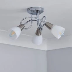 Dunelm Smithson 3 Light Chrome Ceiling Fitting 7 Dunelm Smithson 3 Light Chrome Ceiling Fitting -Lava Lamp Shop 1000056116 alt01