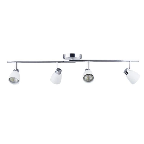 Masterlite Alto 4 Light Matt White Spotlight Bar 5 Masterlite Alto 4 Light Matt White Spotlight Bar - Image 5