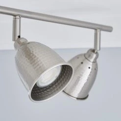 Masterlite Filbert 4 Light Hammered Chrome Spotlight -Lava Lamp Shop 1000081733 alt02