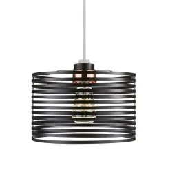 Dunelm Kiel Black Easy Fit Pendant 8 Dunelm Kiel Black Easy Fit Pendant -Lava Lamp Shop 1000093328 alt05