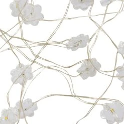 Alternative view of Dunelm Acrylic Flower 50 Light String Lights