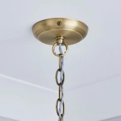 Dunelm Kalix 2 Light Mesh Black Gold Ceiling Fitting -Lava Lamp Shop 1000111870 alt03