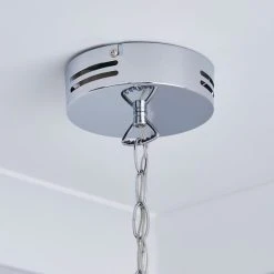 Dunelm Marie Therese 5 Light Integrated LED Chrome Chandelier -Lava Lamp Shop 1000111924 alt03