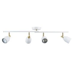 Dunelm Clio 4 Light White Spotlight Bar -Lava Lamp Shop 1000119712 alt05