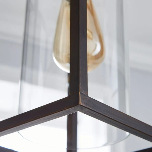 Dunelm London Industrial 1 Light Pendant Bronze Ceiling Fitting 3 Dunelm London Industrial 1 Light Pendant Bronze Ceiling Fitting - Image 3