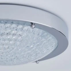 Dunelm Aegean Crystal Bathroom Flush Ceiling Fitting -Lava Lamp Shop 1000137343 alt02
