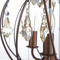 Dunelm Salino Globe 3 Light Antique Copper Chandelier 8 Dunelm Salino Globe 3 Light Antique Copper Chandelier -Lava Lamp Shop 1000139119 alt02