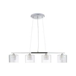 Dunelm Erie 4 Light Bar Glass Diner Ceiling Fitting 10 Dunelm Erie 4 Light Bar Glass Diner Ceiling Fitting -Lava Lamp Shop 1000144744 alt05
