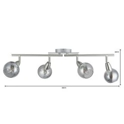 Dunelm Tia 4 Light Nickel Spotlight Bar 11 Dunelm Tia 4 Light Nickel Spotlight Bar -Lava Lamp Shop 1000149061 alt06