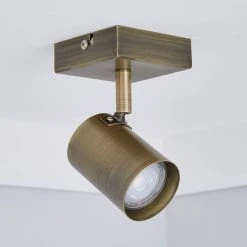 Dunelm Newark 1 Light Antique Bronze Spotlight -Lava Lamp Shop 1000149065 alt01