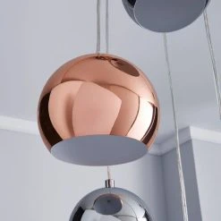Dunelm Sora 5 Light Cluster Ceiling Fitting -Lava Lamp Shop 1000149084 alt02