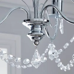 Dunelm Elizabeth 3 Light Bathroom Chrome Chandelier 8 Dunelm Elizabeth 3 Light Bathroom Chrome Chandelier -Lava Lamp Shop 1000149086 alt02