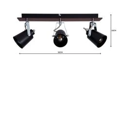 Dunelm Johan 3 Light Black Spotlight Bar 10 Dunelm Johan 3 Light Black Spotlight Bar -Lava Lamp Shop 1000157759 alt04