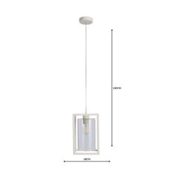 Dunelm London 1 Light Pendant Cream Industrial Ceiling Fitting 10 Dunelm London 1 Light Pendant Cream Industrial Ceiling Fitting -Lava Lamp Shop 1000158430 alt04