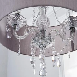Dunelm Livia 3 Light Jewel Shaded Grey Chandelier 8 Dunelm Livia 3 Light Jewel Shaded Grey Chandelier -Lava Lamp Shop 1000158433 alt02