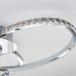 Dunelm Oria 3 Light Integrated LED Jewel Chrome Ceiling Fitting 7 Dunelm Oria 3 Light Integrated LED Jewel Chrome Ceiling Fitting -Lava Lamp Shop 1000158434 alt02