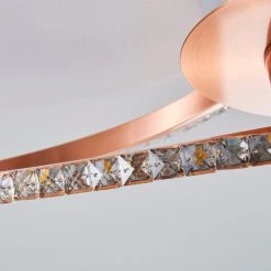 Dunelm Oria 3 Light Integrated LED Jewel Rose Gold Ceiling Fitting 7 Dunelm Oria 3 Light Integrated LED Jewel Rose Gold Ceiling Fitting -Lava Lamp Shop 1000158435 alt02
