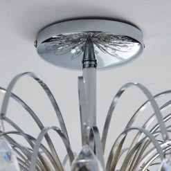 Dunelm Parla 3 Light Jewels Semi-Flush Ceiling Fitting 8 Dunelm Parla 3 Light Jewels Semi-Flush Ceiling Fitting -Lava Lamp Shop 1000158441 alt02