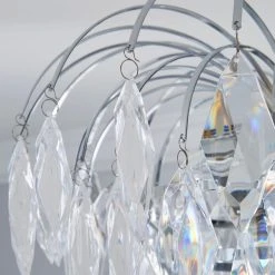 Dunelm Parla 3 Light Jewels Semi-Flush Ceiling Fitting 9 Dunelm Parla 3 Light Jewels Semi-Flush Ceiling Fitting -Lava Lamp Shop 1000158441 alt03