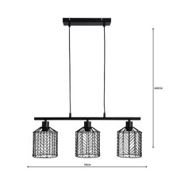 Dunelm Siena 3 Light Diner Ceiling Fitting 10 Dunelm Siena 3 Light Diner Ceiling Fitting -Lava Lamp Shop 1000158450 alt04