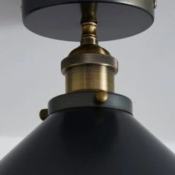 Dunelm Logan 1 Light Pendant Grey Industrial Semi-Flush Ceiling Fitting 9 Dunelm Logan 1 Light Pendant Grey Industrial Semi-Flush Ceiling Fitting -Lava Lamp Shop 1000158468 alt03