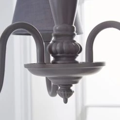 Dunelm Tofty 3 Light Grey Ceiling Fitting 8 Dunelm Tofty 3 Light Grey Ceiling Fitting -Lava Lamp Shop 1000158482 alt02