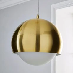 Dunelm Lara Ceiling Fitting Brass 7 Dunelm Lara Ceiling Fitting Brass -Lava Lamp Shop 1000165053 alt01