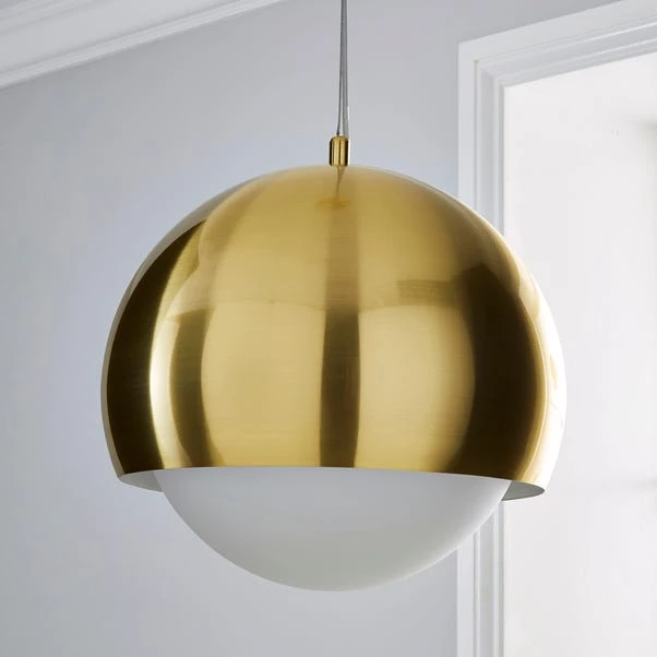 Dunelm Lara Ceiling Fitting Brass 2 Dunelm Lara Ceiling Fitting Brass - Image 2