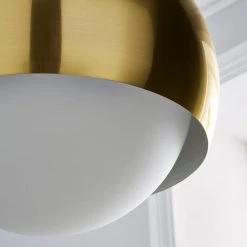Dunelm Lara Ceiling Fitting Brass 8 Dunelm Lara Ceiling Fitting Brass -Lava Lamp Shop 1000165053 alt02