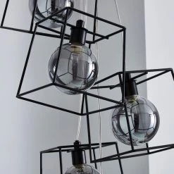 Dunelm Elena 5 Light Glass Ceiling Fitting 8 Dunelm Elena 5 Light Glass Ceiling Fitting -Lava Lamp Shop 1000165056 alt02