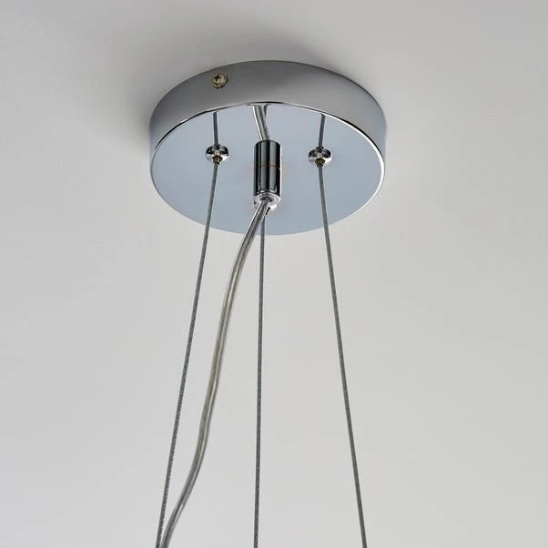 Dunelm Nora Shade Ceiling Fitting Blush 4 Dunelm Nora Shade Ceiling Fitting Blush - Image 4