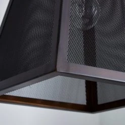 Dunelm Nala Pendant Ceiling Fitting Black -Lava Lamp Shop 1000165071 alt02