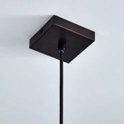 Dunelm Nala Pendant Ceiling Fitting Black -Lava Lamp Shop 1000165071 alt03