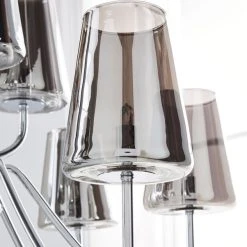 Dunelm Alister 9 Light Glass Ceiling Fitting -Lava Lamp Shop 1000169099 alt02