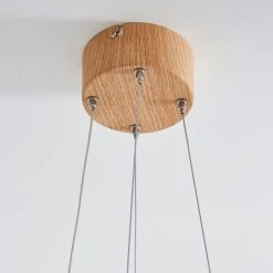 Dunelm Jaxson LED Wood Effect Ceiling Fitting -Lava Lamp Shop 1000169171 alt03