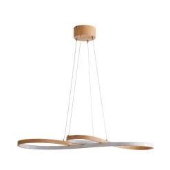 Dunelm Jaxson LED Wood Effect Ceiling Fitting -Lava Lamp Shop 1000169171 alt04