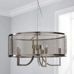 Alternative view of Dunelm Milo 5 Light Mesh Ceiling Fitting