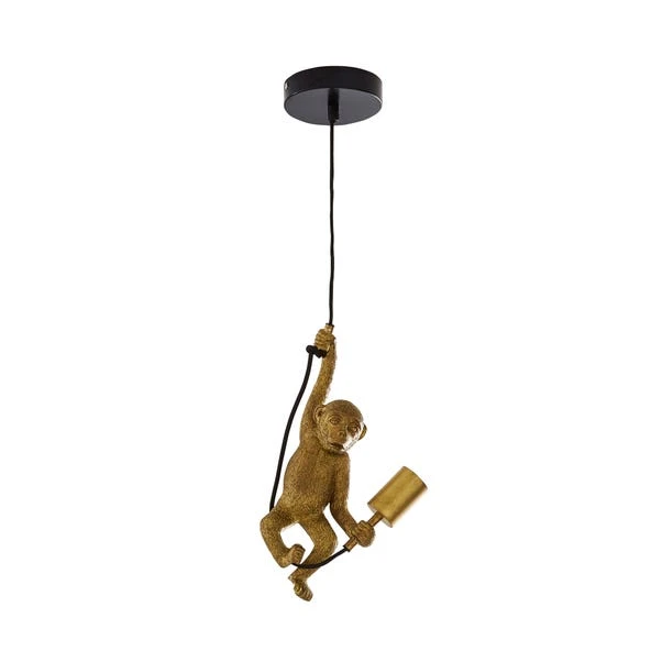 Dunelm Odisha Monkey Ceiling Fitting 5 Dunelm Odisha Monkey Ceiling Fitting - Image 5