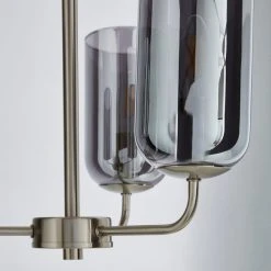 Dunelm Palazzo 3 Light Smoked Glass Chandelier 8 Dunelm Palazzo 3 Light Smoked Glass Chandelier -Lava Lamp Shop 1000169212 alt02