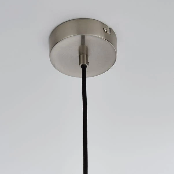Dunelm Palazzo 3 Light Smoked Glass Chandelier 4 Dunelm Palazzo 3 Light Smoked Glass Chandelier - Image 4