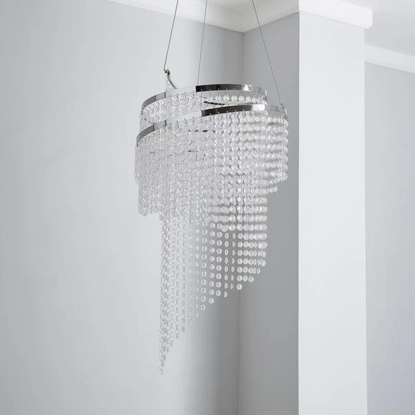 Dunelm Spiro LED Spiral Ceiling Fitting 2 Dunelm Spiro LED Spiral Ceiling Fitting - Image 2