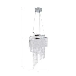 Dunelm Spiro LED Spiral Ceiling Fitting 11 Dunelm Spiro LED Spiral Ceiling Fitting -Lava Lamp Shop 1000169241 alt07