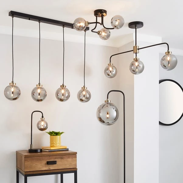 Dunelm Tanner 4 Light Hanging Bar 6 Dunelm Tanner 4 Light Hanging Bar - Image 6
