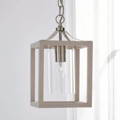 Alternative view of Dunelm Tove Wooden 1 Light Pendant Ceiling Fitting