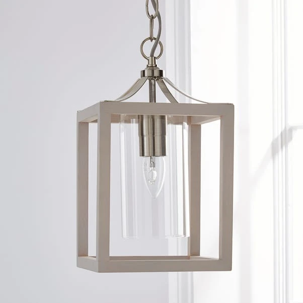 Dunelm Tove Wooden 1 Light Pendant Ceiling Fitting 2 Dunelm Tove Wooden 1 Light Pendant Ceiling Fitting - Image 2