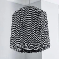 Alternative view of Dunelm Victor Black And White String Easy Fit Pendant