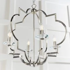 Vogue Lighting Vogue Garland 4 Light Ceiling Fitting Chrome -Lava Lamp Shop 1000169439 alt04