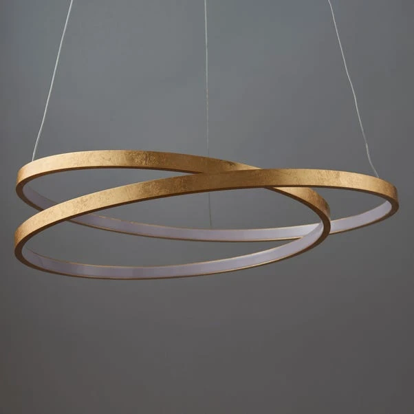 Vogue Lighting Vogue Scribble Integrated LED Gold Ceiling Fitting 5 Vogue Lighting Vogue Scribble Integrated LED Gold Ceiling Fitting - Image 5