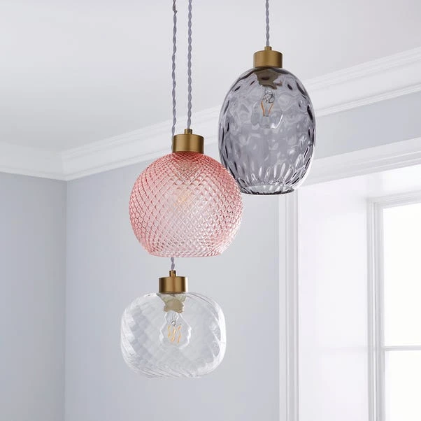 Dunelm Elodie Glass Cluster Multicoloured Ceiling Fitting 2 Dunelm Elodie Glass Cluster Multicoloured Ceiling Fitting - Image 2