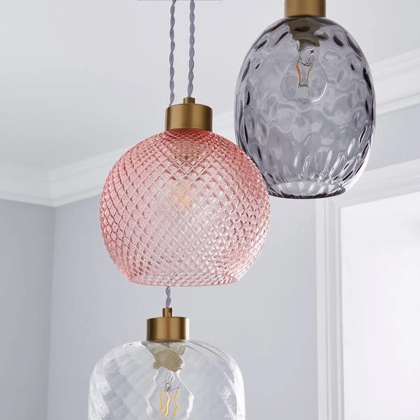Dunelm Elodie Glass Cluster Multicoloured Ceiling Fitting 3 Dunelm Elodie Glass Cluster Multicoloured Ceiling Fitting - Image 3